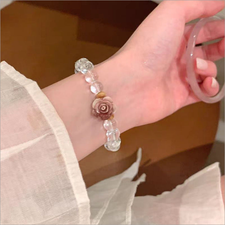 Women's Chinese Style For Design Fashion Colored Glaze Bracelets