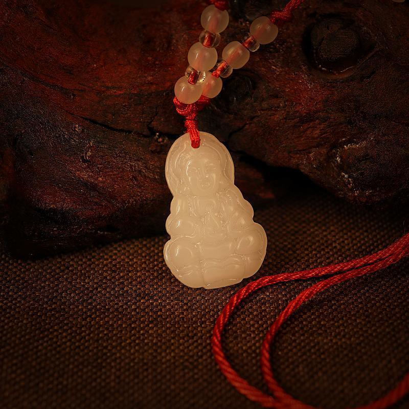 Red Rope Jade Personality Couple Imitation Pendants