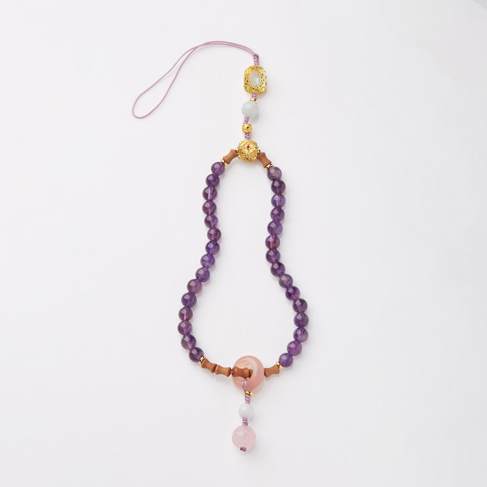 Fire Lucky Female Amethyst Ghost Design Bracelets