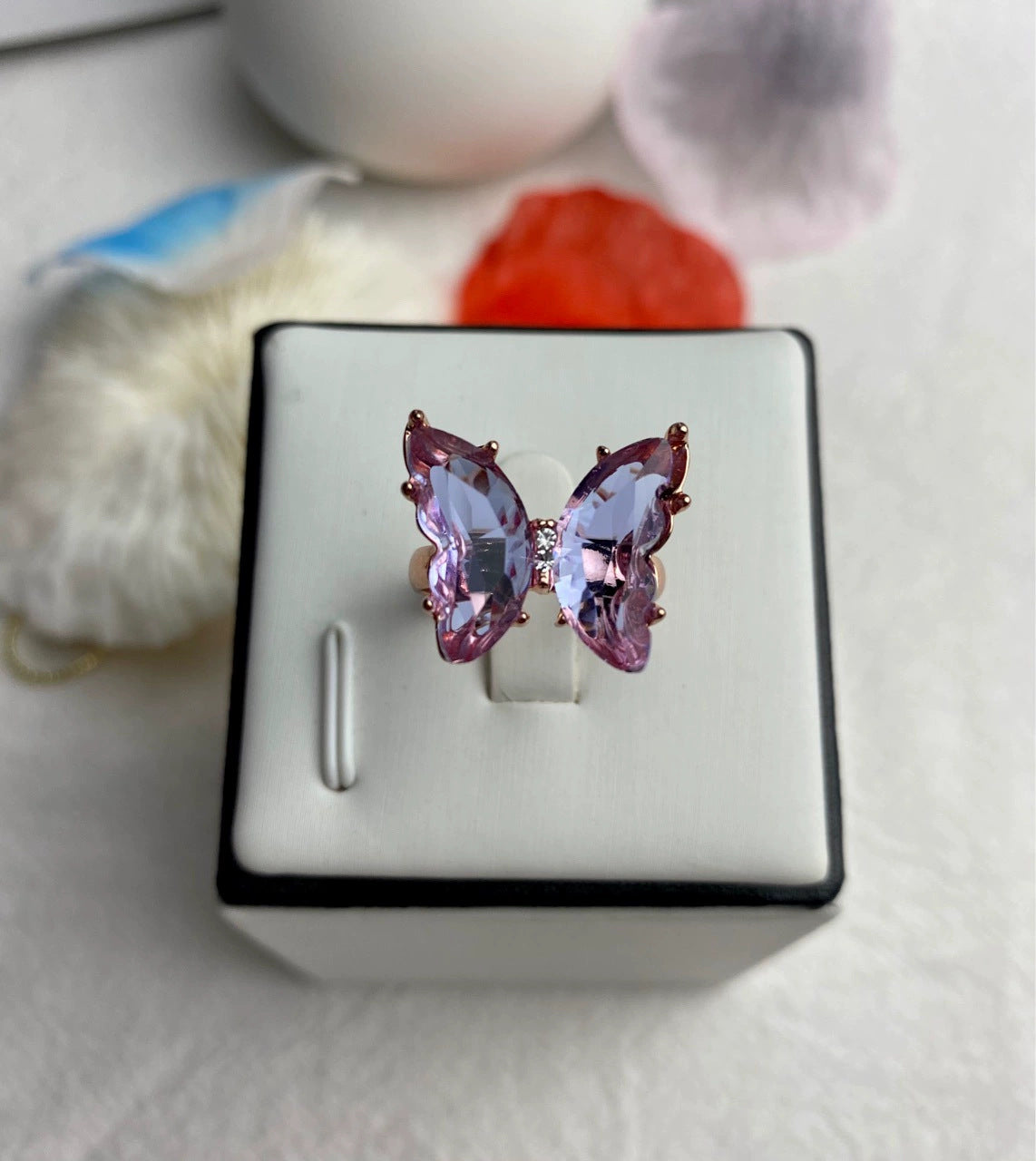 Simple Personality Fashion Sweet Elegance Light Rings