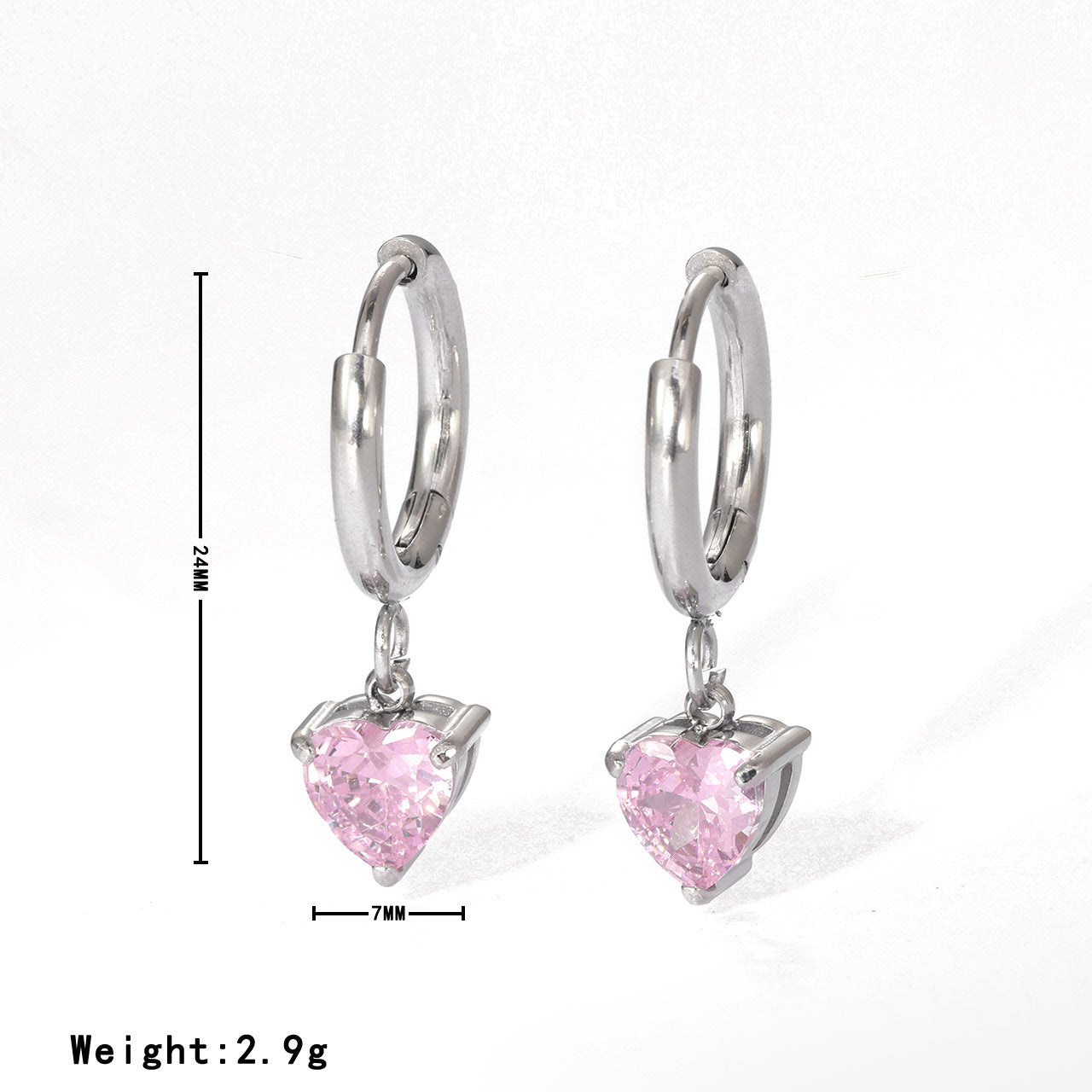 Women's Retro High-grade Stainless Steel For Elegant Earrings