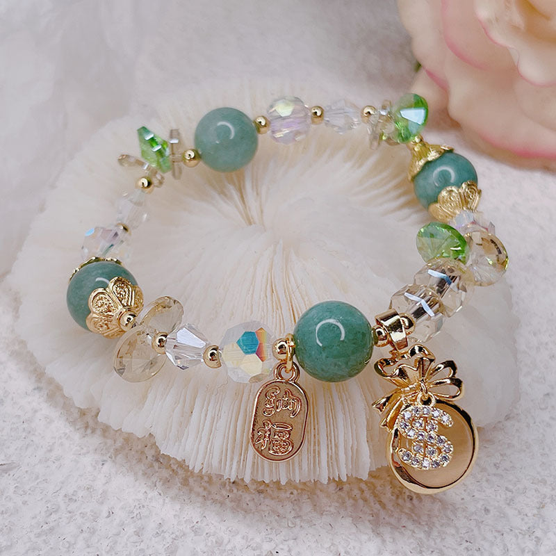 Women's Korean Lucky Super Shiny Crystal Graceful Bracelets