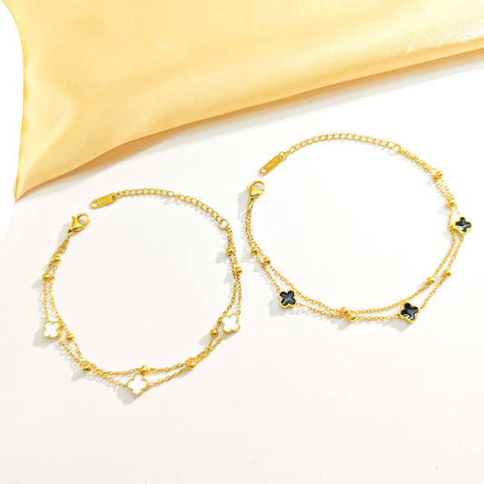 Double Layer Twin Versatile High Sense Personality Bracelets