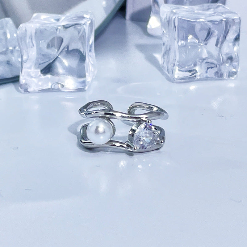 Style High Sense Niche Tide Open Rings