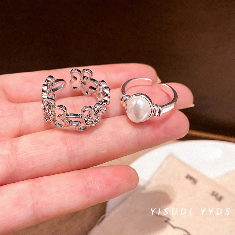 Women's Luxury Cold Style High Sense Girlfriends Index Finger Rings