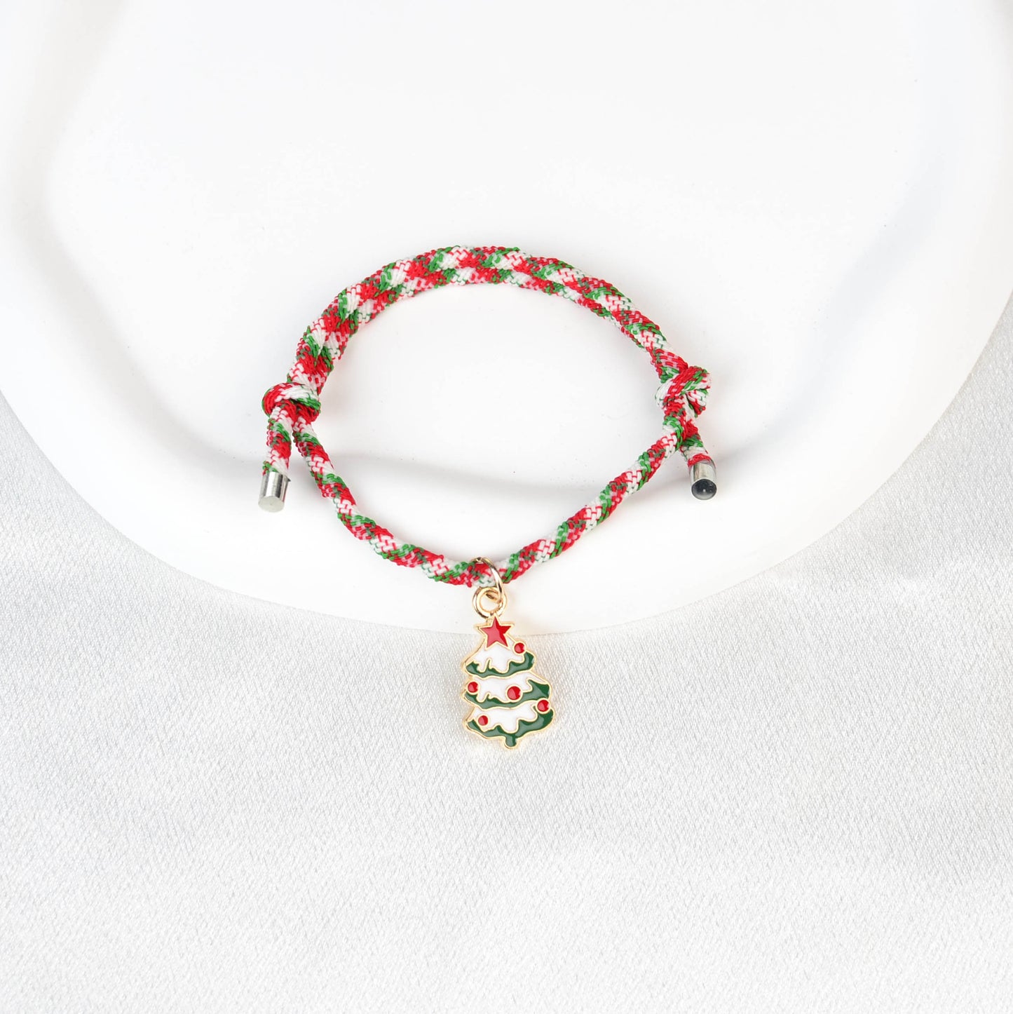 Ornament Santa Claus Tree Snowman Gift Bracelets