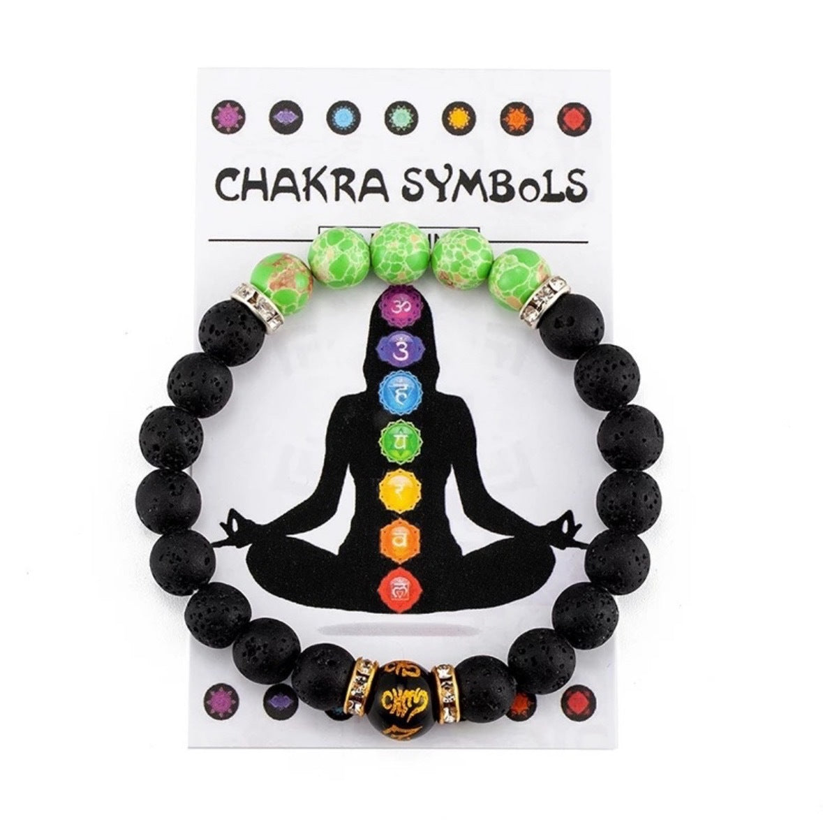 Women's & Men's Colorful Natural Stone Crystal Anxiety Relief Bracelets