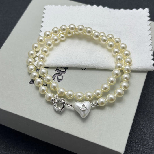 Mother Of The West Delicate Heart Necklaces