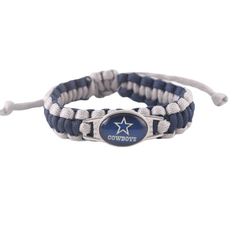 Rugby Team Adjustable Steelers Denim Pirate Bracelets