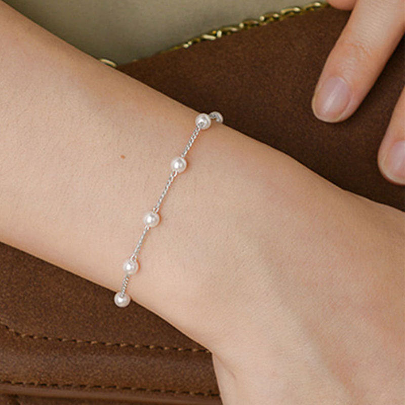 Women's Imitation Pearl Chain Simple Fashion Artificial Bracelets