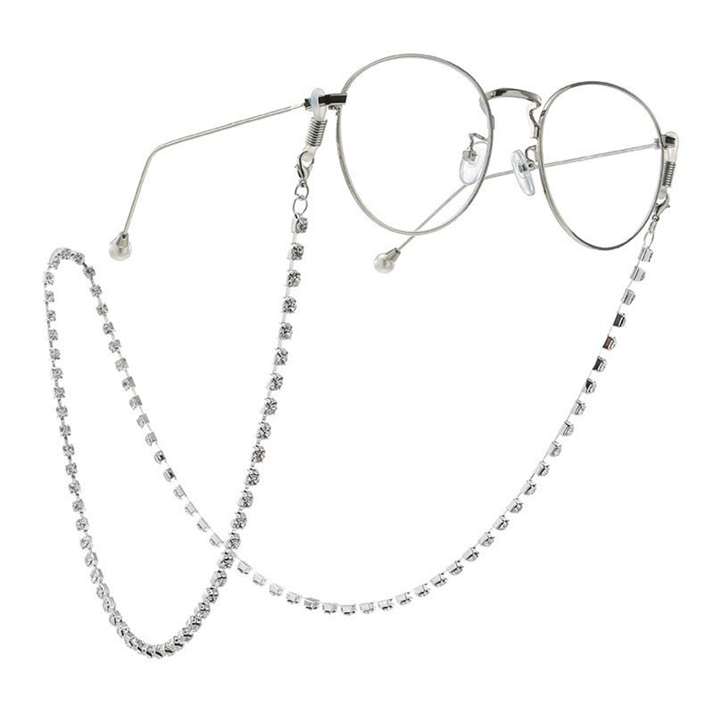 Diamond Claw Chain Eyeglasses Mask Lanyard Necklaces