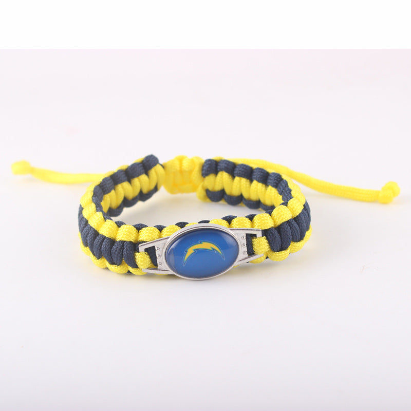 Rugby Team Adjustable Steelers Denim Pirate Bracelets