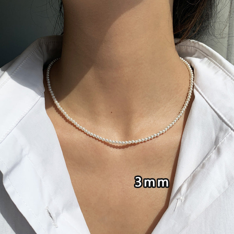 Elegant Clavicle Chain Light Luxury High Sense Fashionable All Necklaces