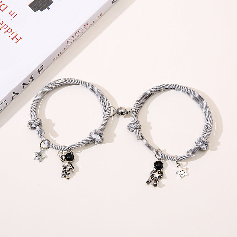 Fashion Simple Pick Astronaut Spaceman Milan Bracelets