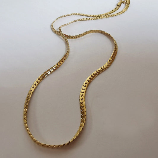 Titanium Steel Cuban Link Chain Hip Hop Necklaces