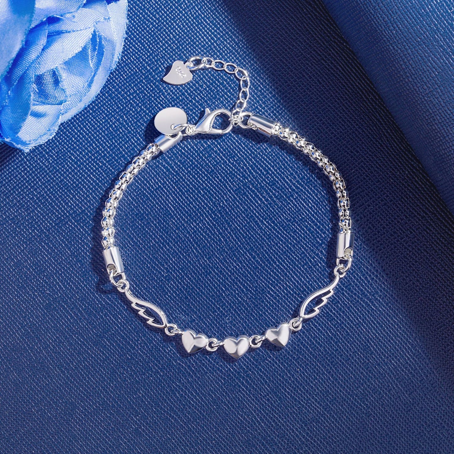 Gold Food Fashion Ornament Popular Heart Love Bracelets
