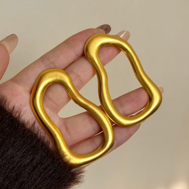 Hollow Personality Eardrops Sweet Cool Hot Earrings