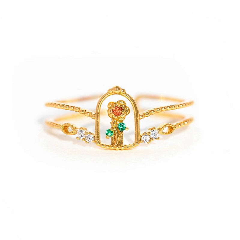 High Sense Fairy Tale Design Beauty Rings