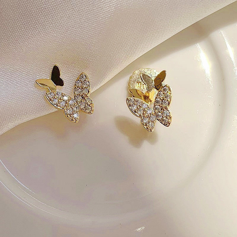 Women's Butterfly Gentle Generous Niche Temperament Sweet Earrings