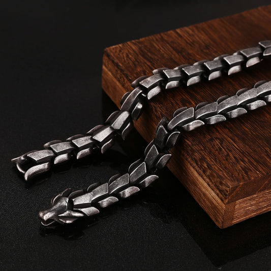 Men's Steel Power Style Personalized Punk Necklaces