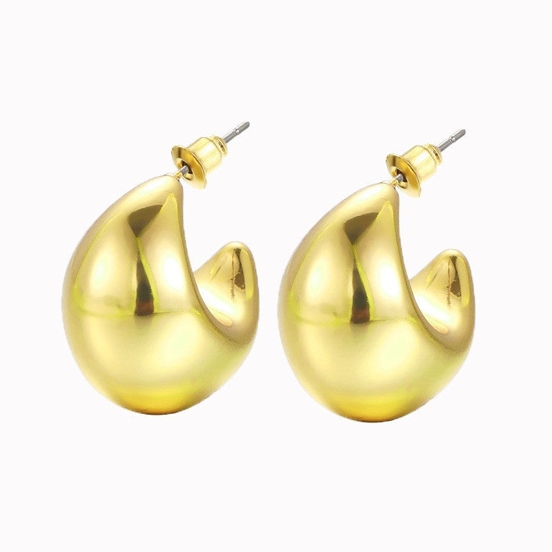 Women's Oversized Water Drop Gold-plated Teardrop Fashion Rings