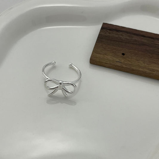 Sier Bow Female Clavicle Chain Light Pendants