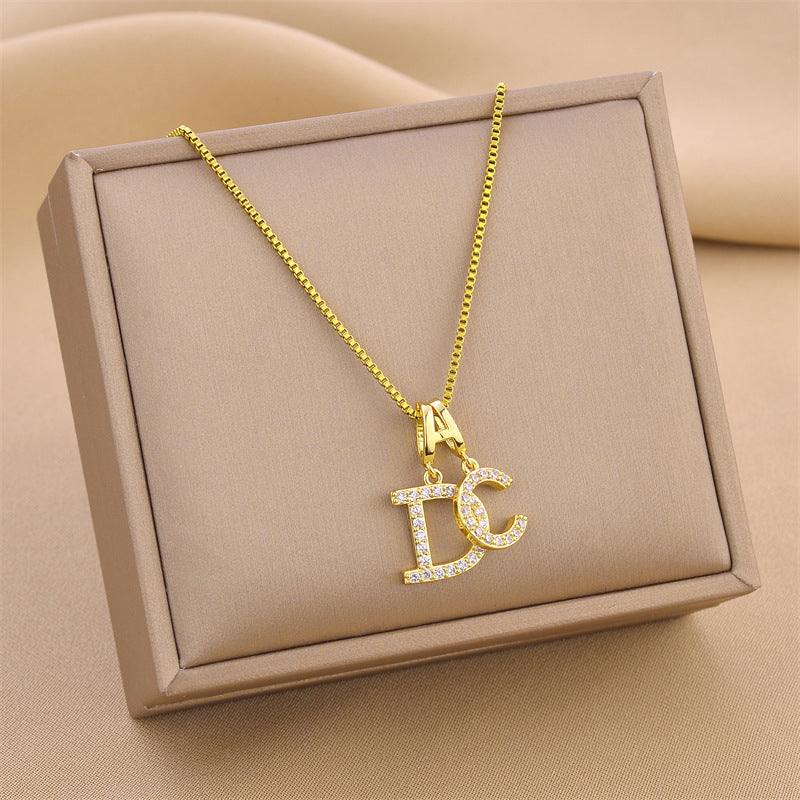 Accessories Fashion Personalized Simple Clavicle Chain Necklaces