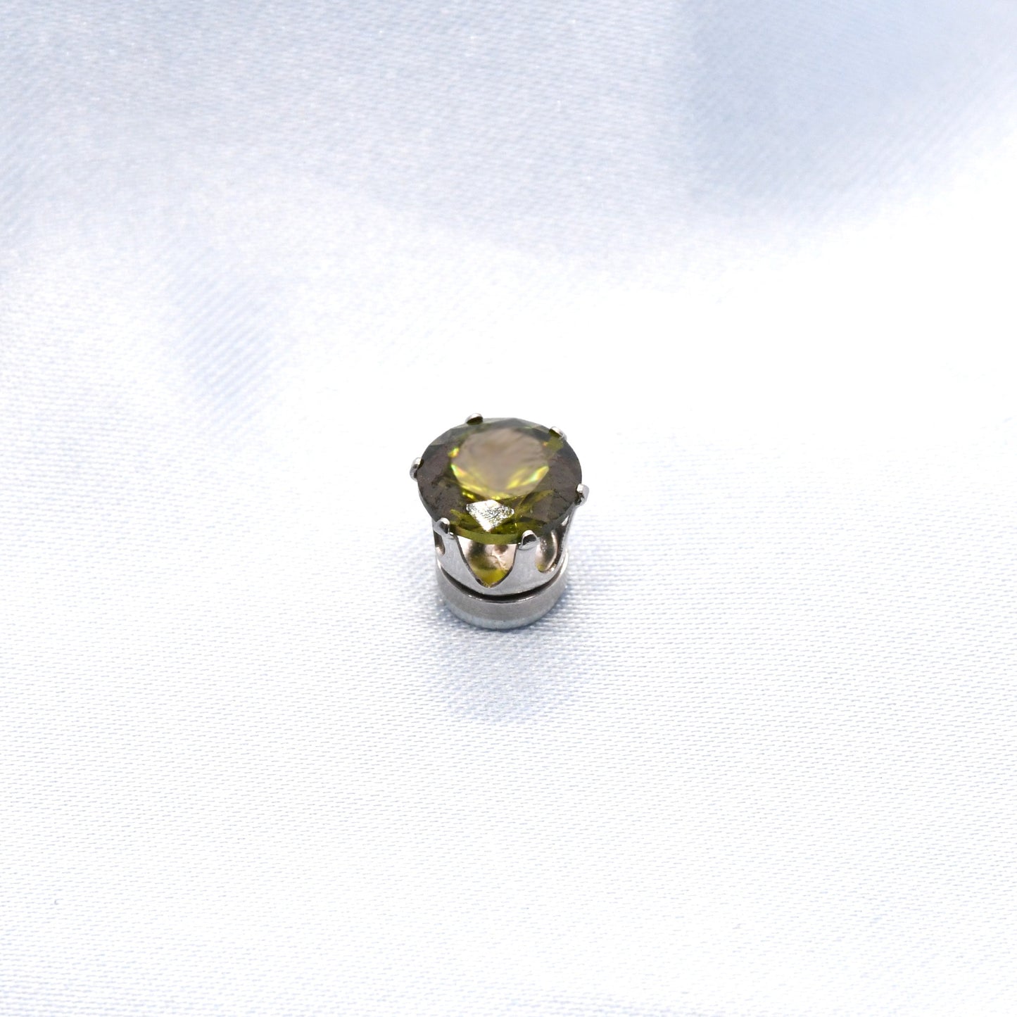Color Super Flash Zircon Bone Nail Ear Clip