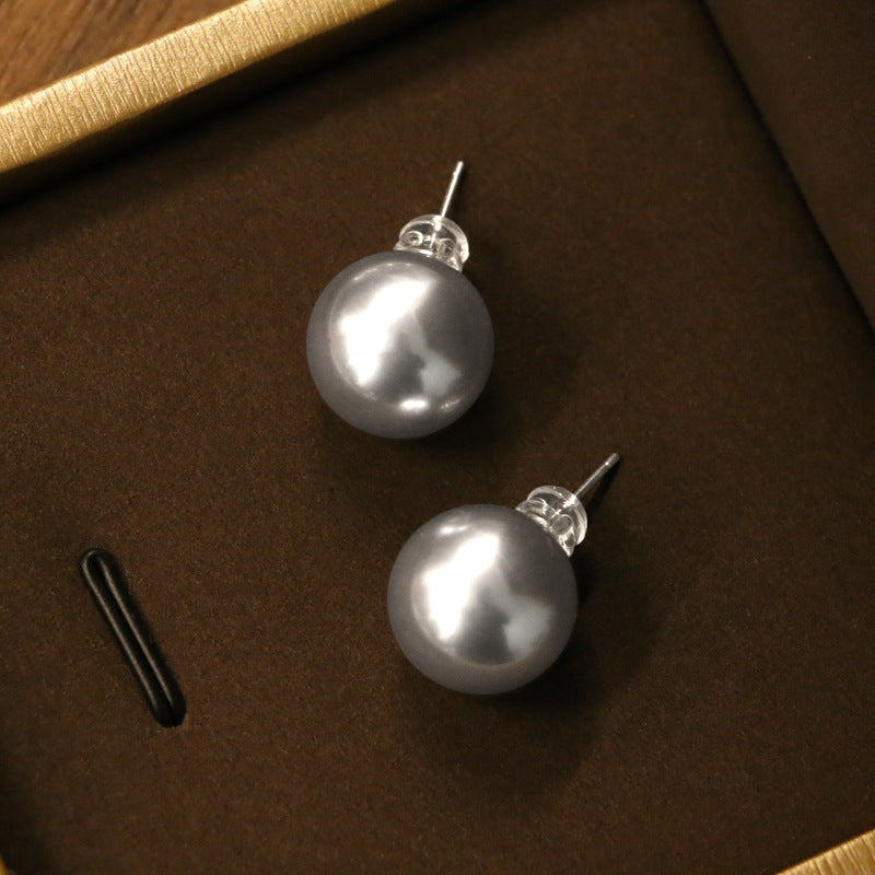 Pearl Perfect Circle Strong Light Female Earrings