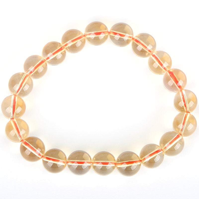 Natural Citrine Dark Yellow Fashion Gemstone Bracelets