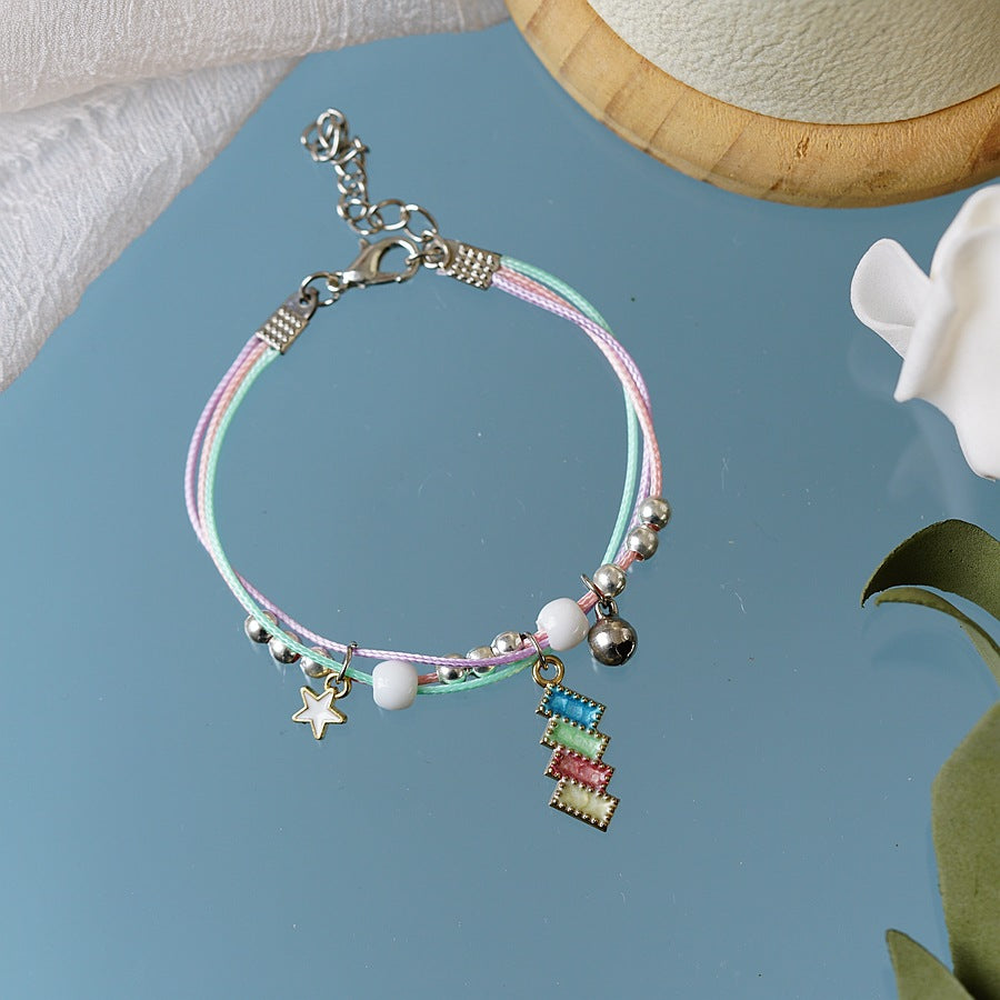 Personality Carrying Strap Unicorn Drop Oil Bracelets