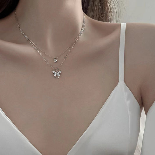 Clavicle Chain Female Special Interest Light Necklaces