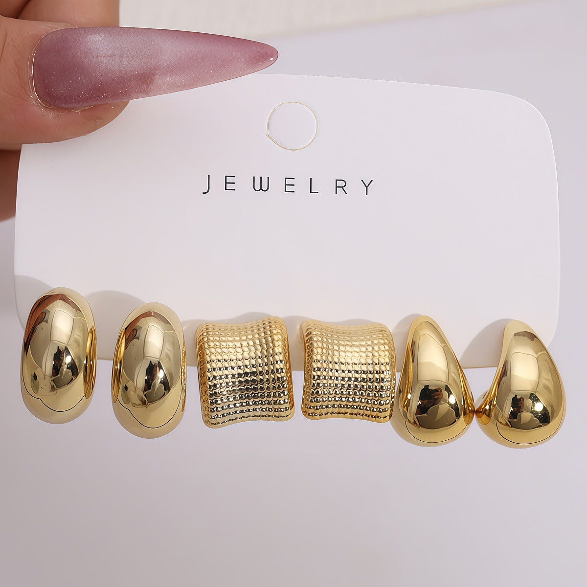 Irregular Flower Personalized Minority Fashionable Simple High-grade Rings