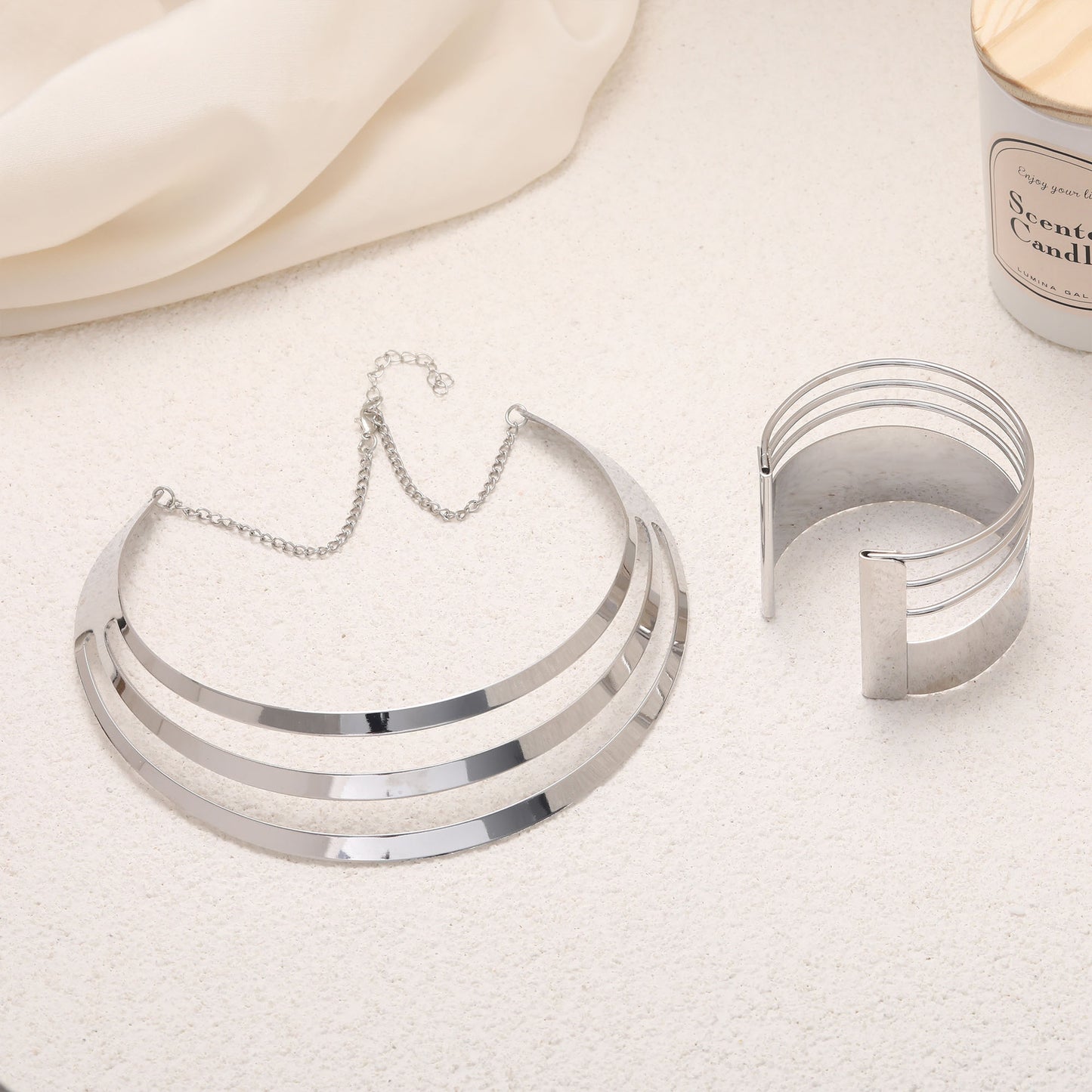 Slouchy Comfortable Personalized Fashion Collar Decorations Jewelry Set