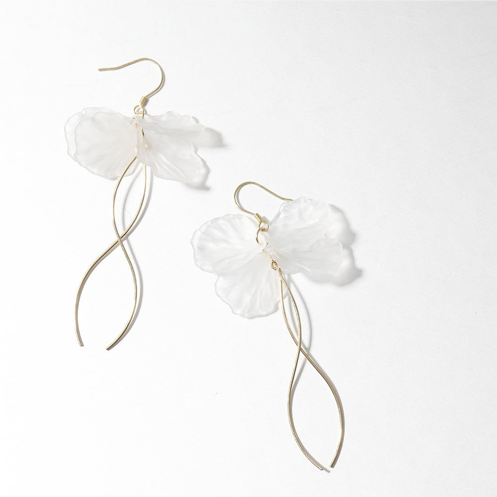 Eternal Petal Elegant Trendy Ear Clip Earrings