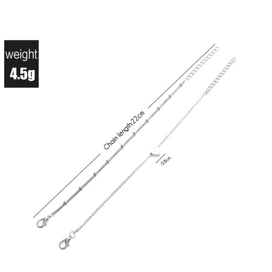 Women's Bohemian Style Popular Alloy Peach Heart Bracelets