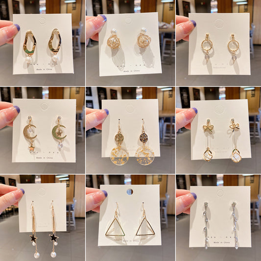 Elegance Retro Ear Long Tassel Eardrops Earrings