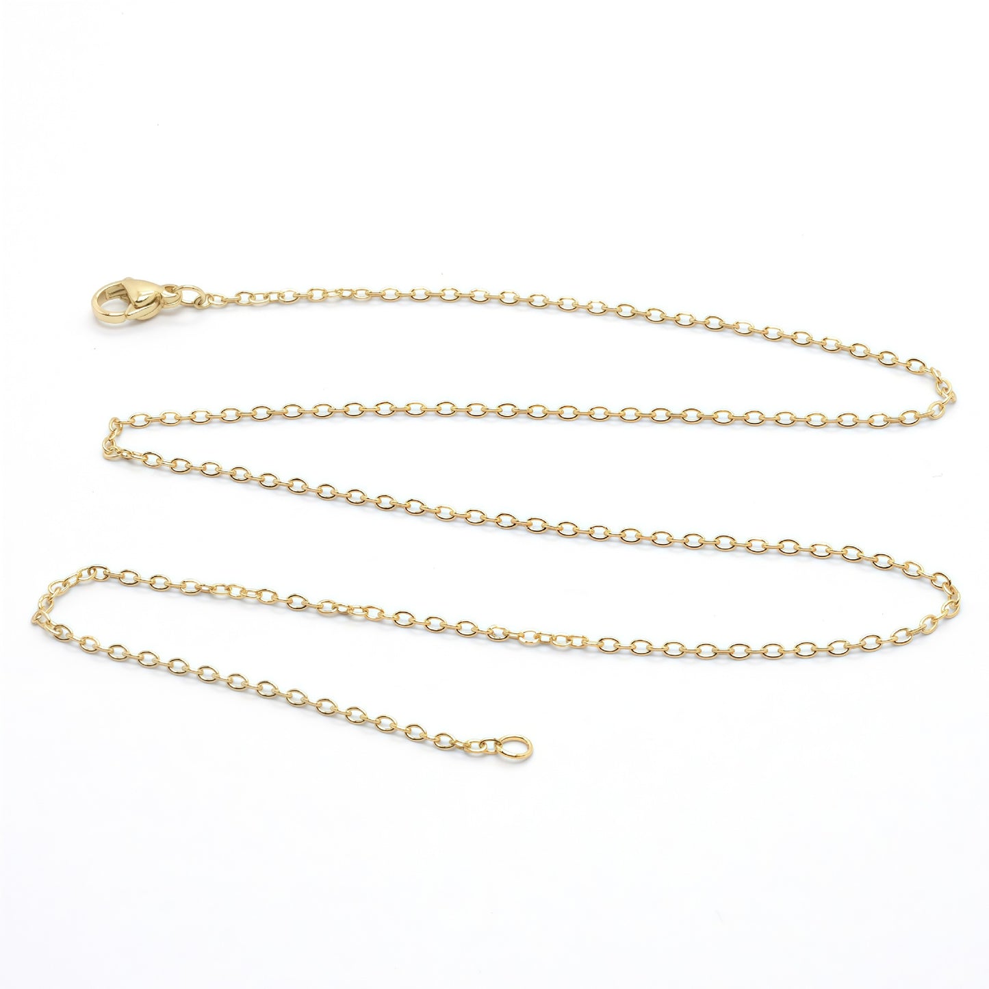 Korean Style Simple Cross Chain Clavicle Unisex Vacuum Necklaces