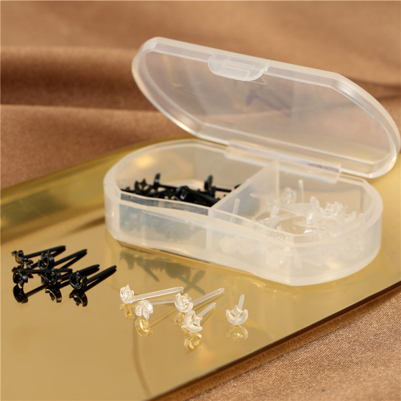 Women's Ear Bar Plus Earplug Box Suitable For Earrings