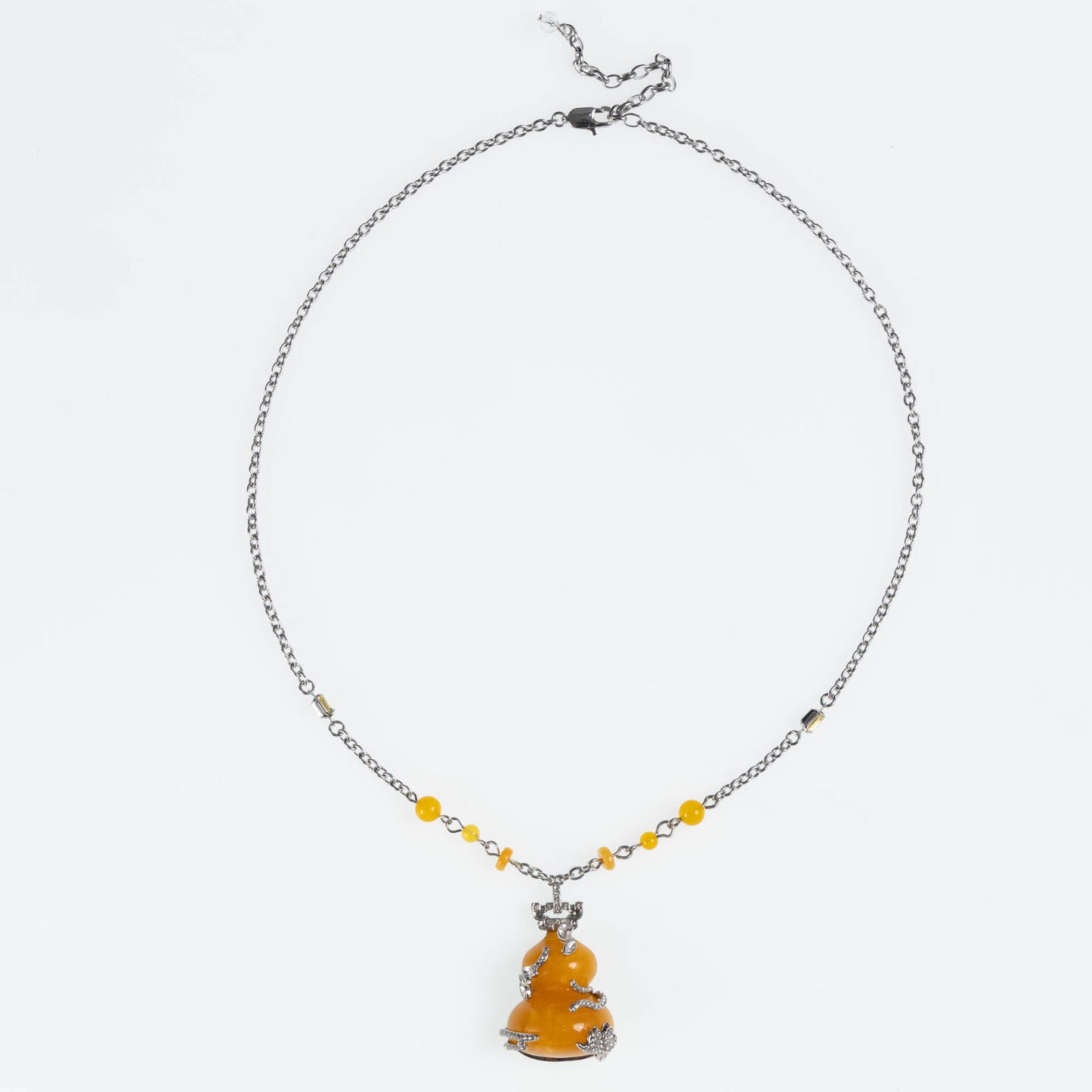 Women's Western Temperament Niche Design Collection Glass Necklaces