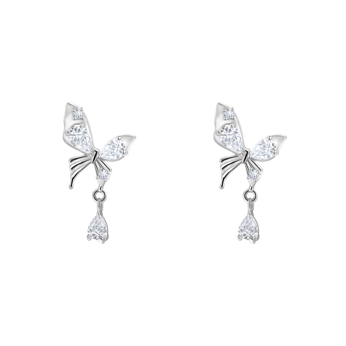 Steel Gold Ear Bone Piercing Jewelry Earrings