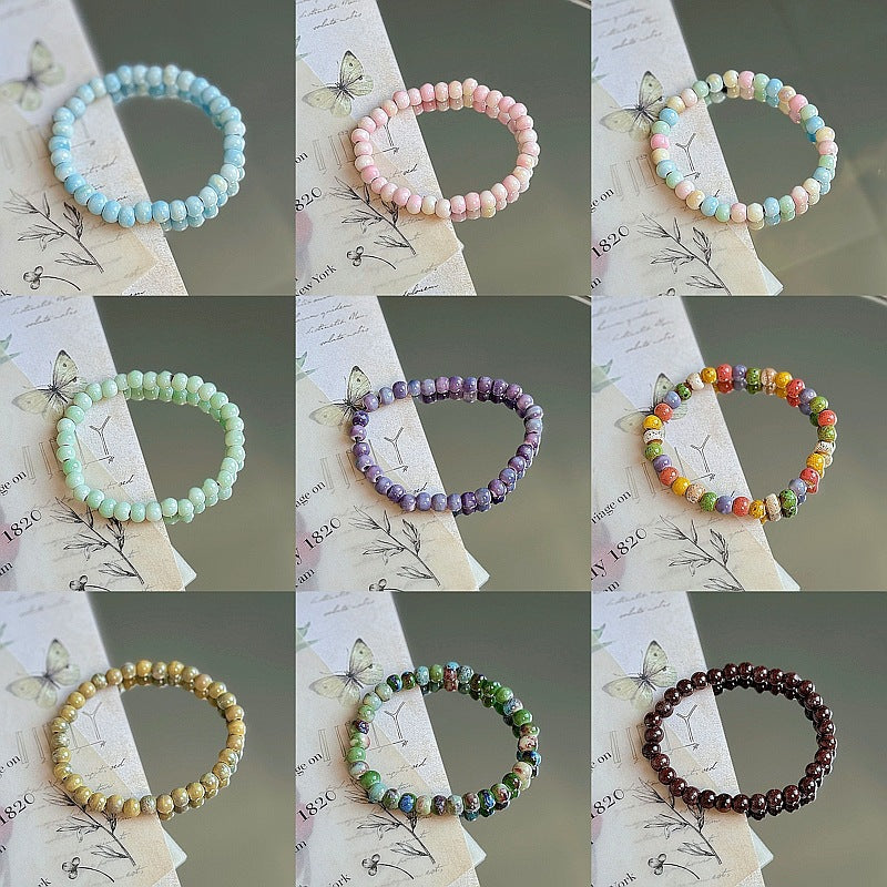 Female Artistic Chinese Ancient Style Beaded Bracelets