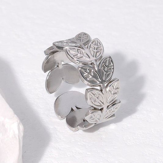 Titanium Steel Open-end Female Adjustable Index Rings