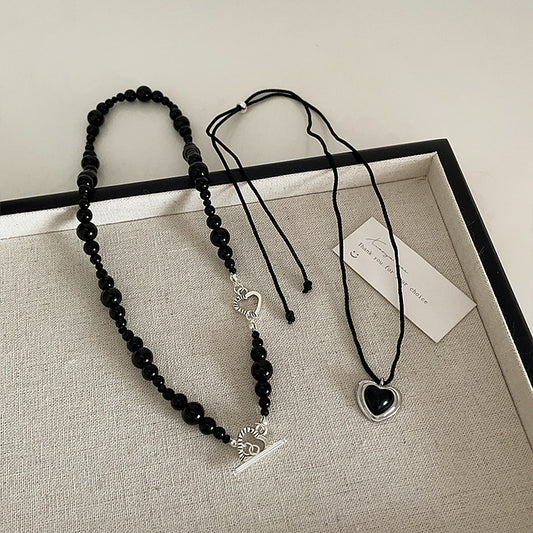 Women's Design Sense Niche Retro Personality All Match Graceful Necklaces
