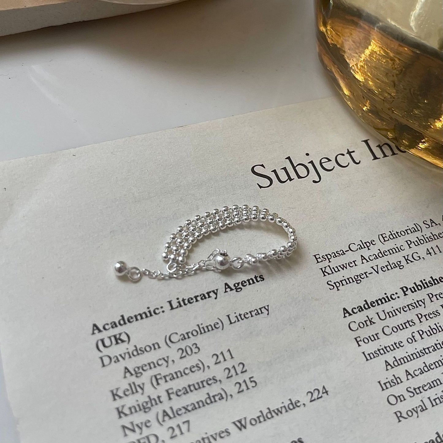 Women's Style Sier Pull Adjustable Retro Fashion Flower Tassel Rings