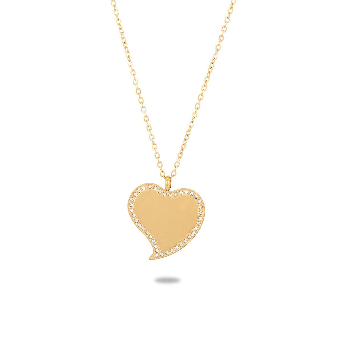 Private Exclusive Stainless Steel Unisex Vacuum Gold Necklaces