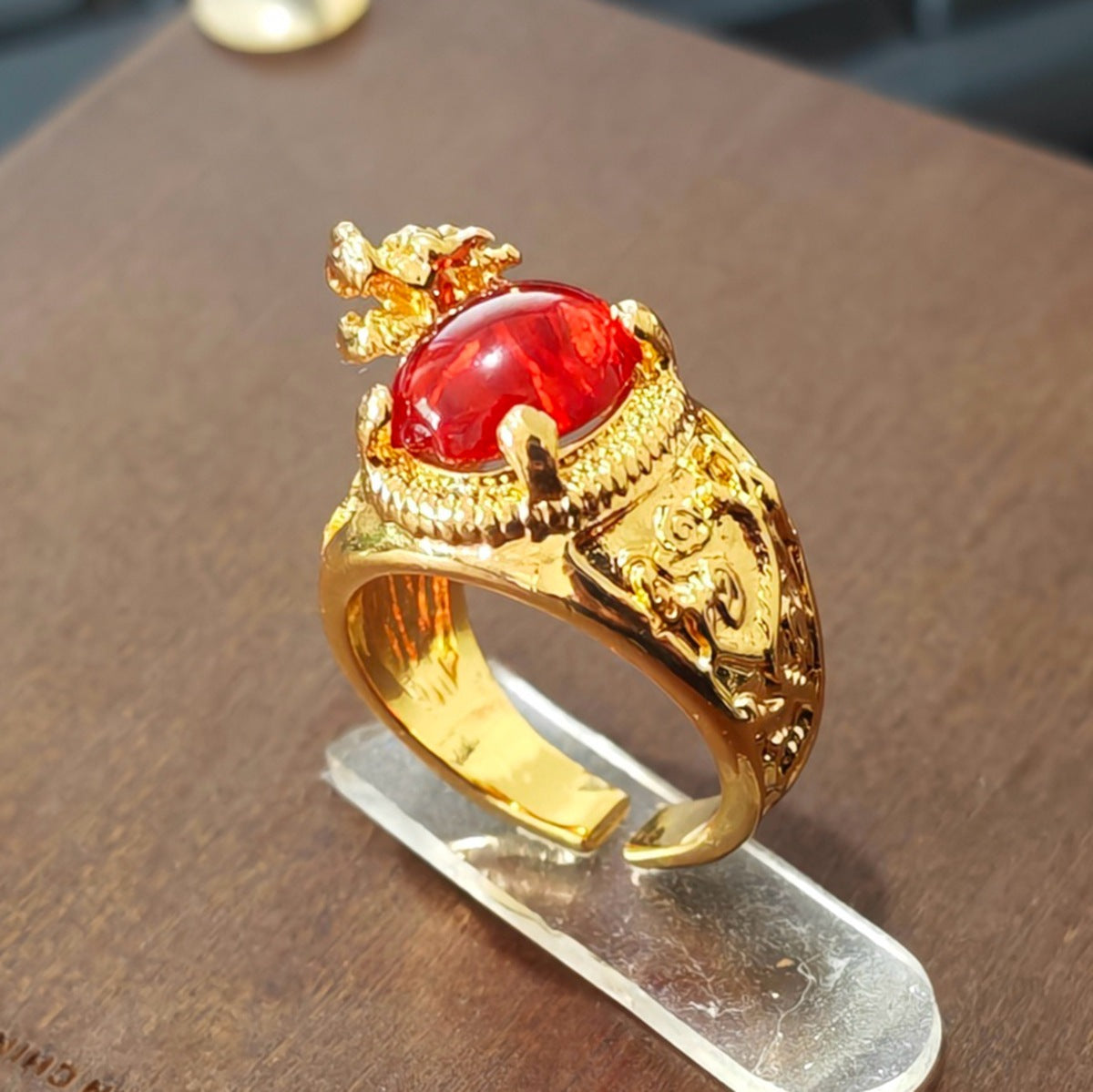 Retro Creative Boy Meets Shape Fashion Ring