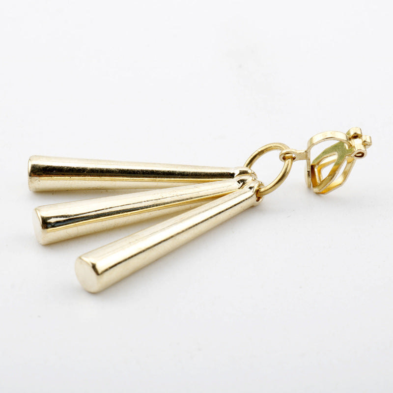 Anime One Piece Gold Ear Hook Earrings