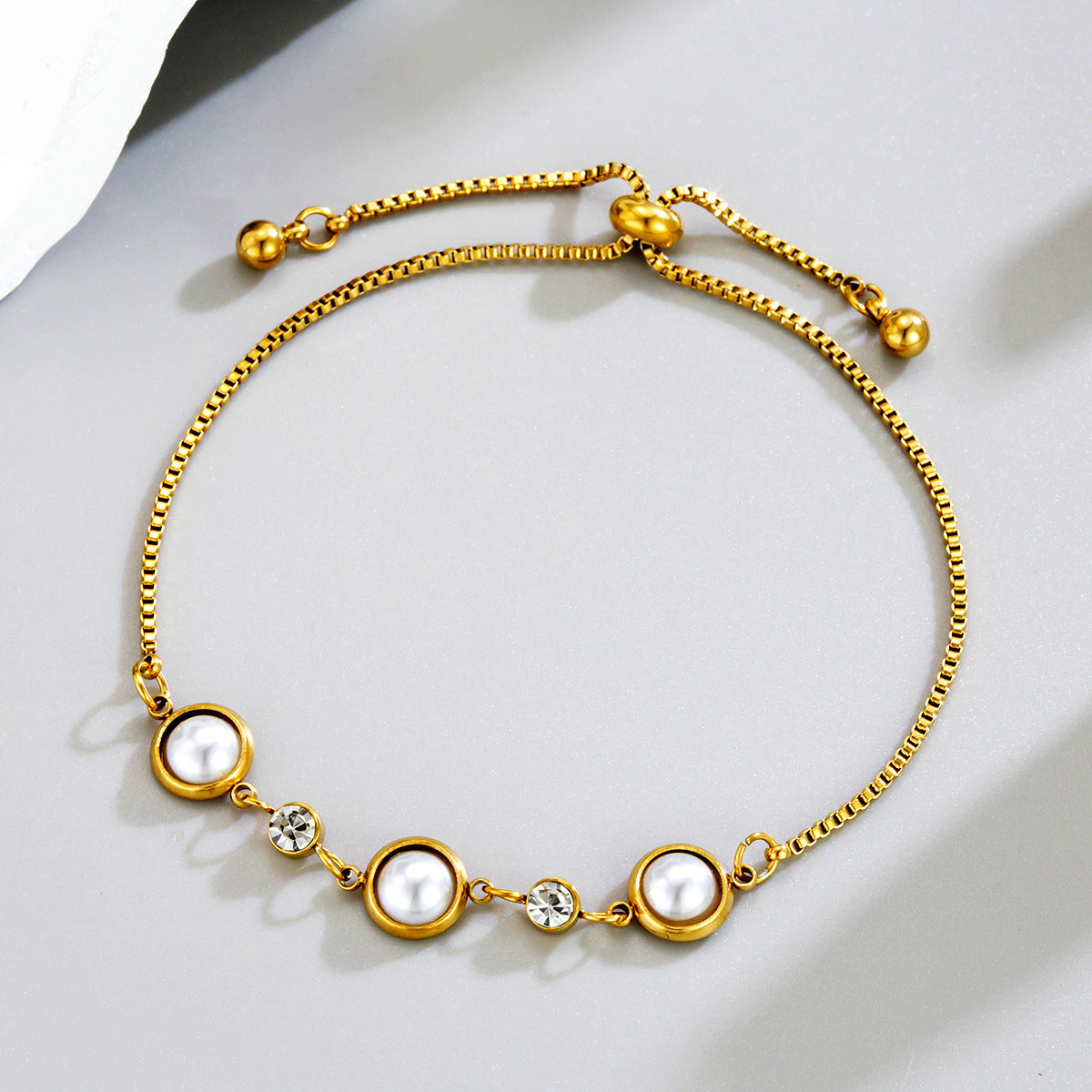 Women's Mei Chen Gold Simple Versatile Personality Affordable Luxury Bracelets