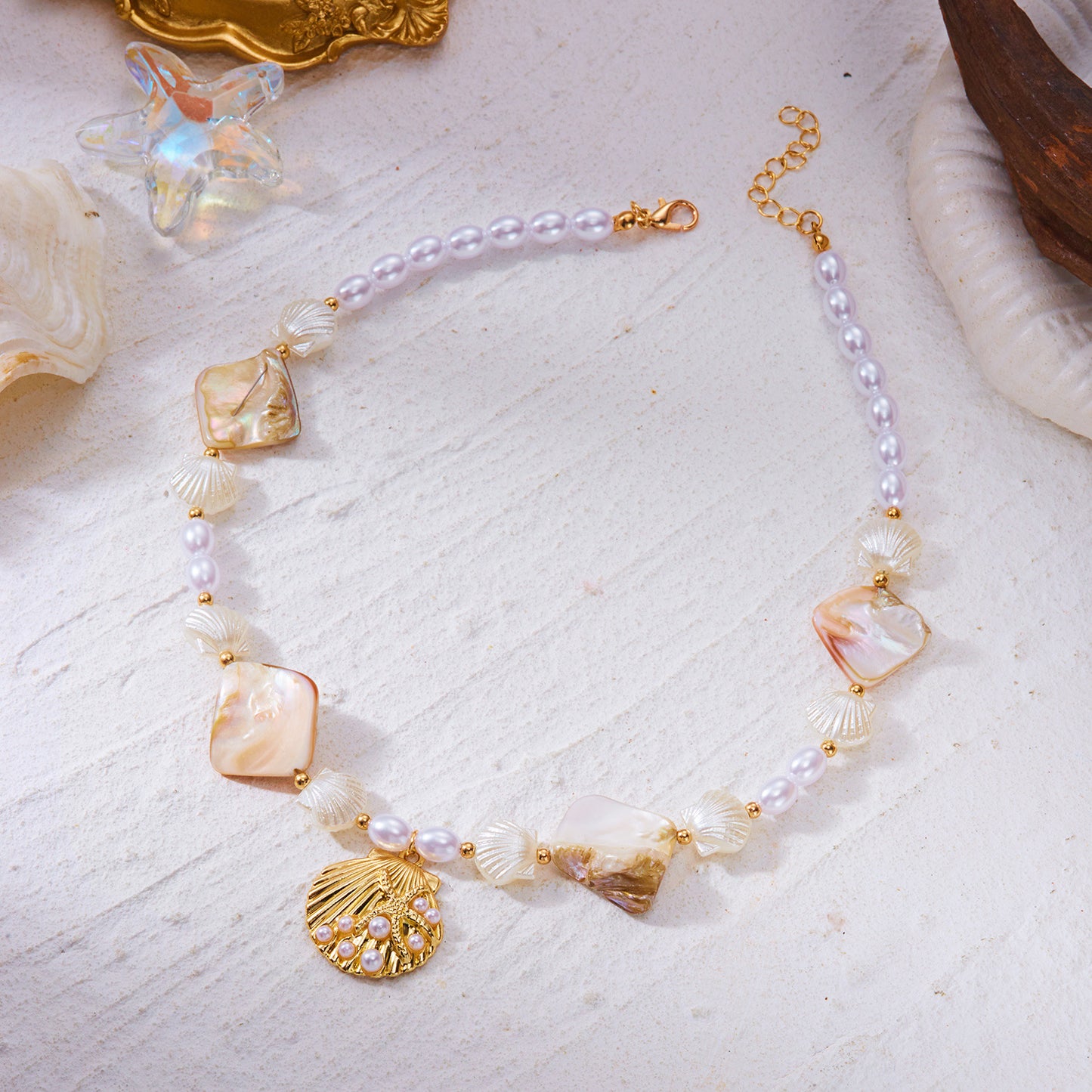 Bead Beach Marine Wild Starfish Shell Necklaces